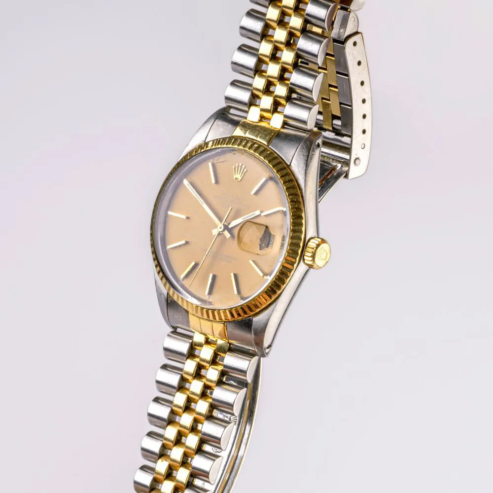 Rolex Datejust 36 16013 36mm Yellow gold and stainless steel Champagne 2