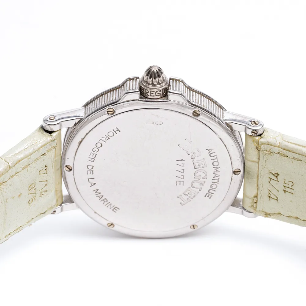 Breguet Marine 32mm White gold and Diamond Mother-of-pearl 1