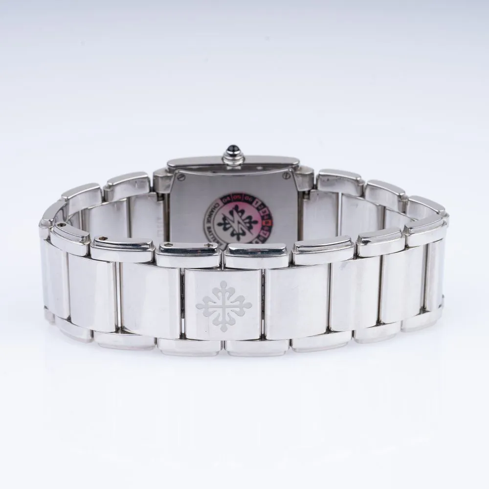 Patek Philippe Twenty~4 4910/10A-001 30mm Stainless steel and Diamond Black 1