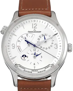 Jaeger-LeCoultre Master Control 4128420 Edelstahl Silber