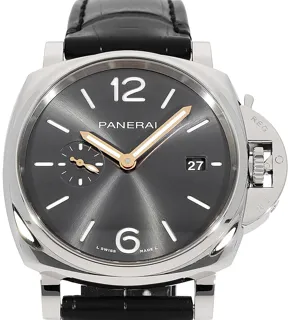 Panerai Luminor Due PAM 01250 Stainless steel Gray