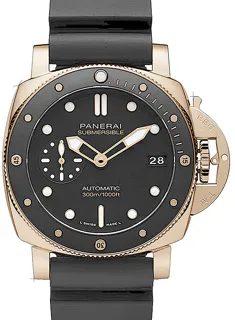 Panerai Submersible PAM02164 Goldtech Black