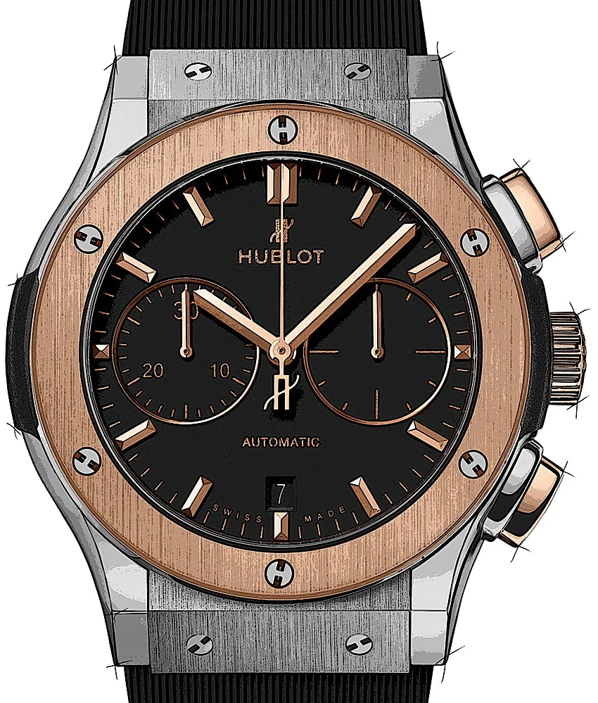 Hublot Classic Fusion 521.NO.1181.RX 45mm Titan Black