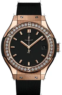 Hublot Classic 581.OX.1181.RX.1104 Yellow gold Schwarz