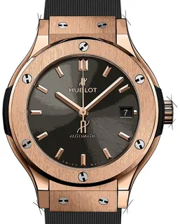 Hublot Classic 565.OX.7081.RX Yellow gold Gray