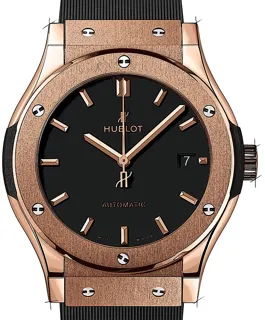 Hublot Classic Fusion 542.OX.1181.RX Yellow gold Black