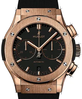 Hublot Classic Fusion Chronograph 541.OX.1181.RX Yellow gold Schwarz