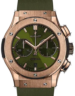 Hublot Classic 521.OX.8980.RX Rose gold Grün