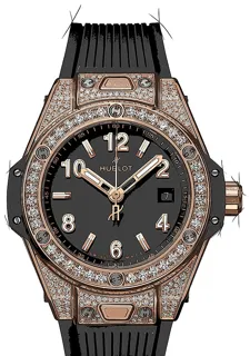 Hublot Big Bang 485.OX.1180.RX.1604 Yellow gold Black