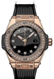 Hublot Big Bang 485.OX.1280.RX.1204 Rose gold Schwarz