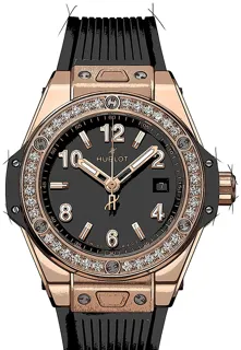 Hublot Big Bang 485.OX.1180.RX.1204 Yellow gold Schwarz