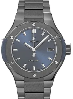 Hublot Classic Fusion 585.CM.7170.CM Black ceramic Blue