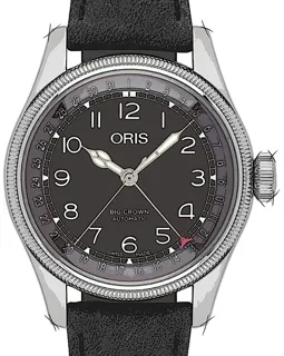 Oris Big Crown 01 754 7741 4064-07 5 20 64 Stainless steel Schwarz