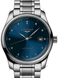 Longines Master L2.793.4.97.6 Stainless steel Blue