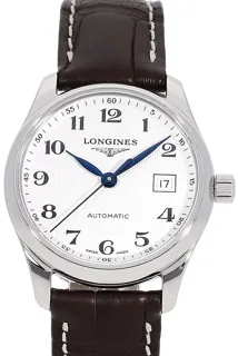 Longines Master L2.257.4.78.3 Stainless steel Silber