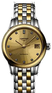 Longines Flagship L4.274.3.37.7 Stainless steel Champagne