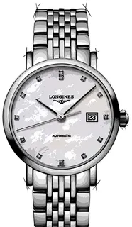 Longines Elegant L4.310.4.87.6 Stainless steel Perlmutt