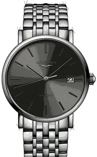 Longines Elegant L4.810.4.72.6 Stainless steel Grau