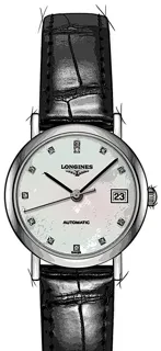 Longines Elegant L4.309.4.87.2 Stainless steel Perlmutt