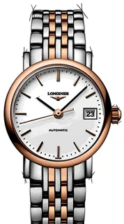 Longines Elegant L4.309.5.12.7 Stainless steel Weiß