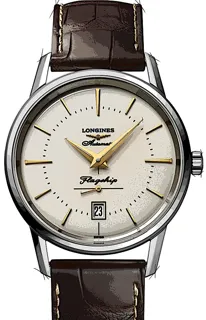 Longines Heritage Diver L4.795.4.78.2 Stainless steel Silber