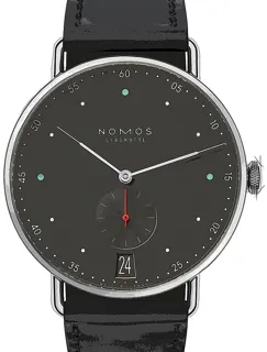 NOMOS Metro 1103 Edelstahl Schwarz