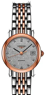 Longines Elegant L4.309.5.77.7 Stainless steel Grau