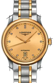 Longines Master L2.628.5.37.7 Yellow gold and Stainless steel