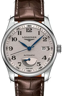 Longines Master L2.908.4.78.3 Stainless steel Silber