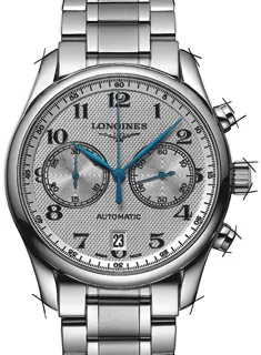 Longines Master L2.629.4.78.6 Stainless steel Silber