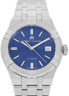 Maurice Lacroix Aikon Automatic AI6007-SS002-430-1 Stainless steel Blau