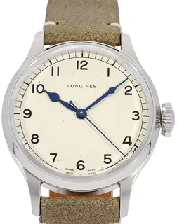 Longines Heritage Military L28194932 Stainless steel Silver