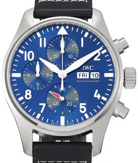 IWC Pilots IW388101 Stainless steel Blue