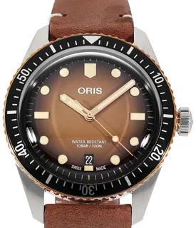 Oris Divers Sixty Five 01 733 7707 4356-07 5 20 45 Bronze Braun