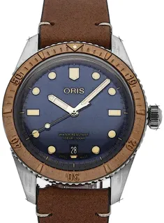 Oris Divers Sixty Five 01 733 7707 4355-07 5 20 45 Bronze and Stainless steel Blue