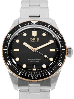 Oris Divers Sixty Five 01 733 7707 4354-07 8 20 18 Bronze and Stainless steel Schwarz