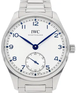 IWC Portugieser IW358312 Stainless steel Silber