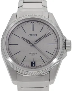 Oris Big Crown ProPilot 01 400 7778 7153-07 7 20 01TLC Titanium Grau