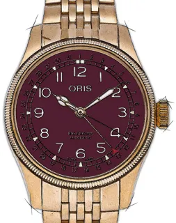 Oris Big Crown 01 754 7741 3168-07 8 20 01 Bronze Rot