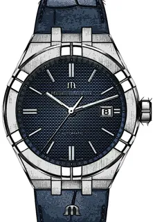 Maurice Lacroix Aikon Automatic AI6008-SS001-430-1 Stainless steel Blau