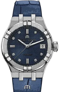 Maurice Lacroix AIKON AI6006-SS001-450-1 Stainless steel Blau