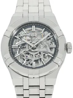 Maurice Lacroix Aikon Skeleton AI6007-SS002-030-1 Stainless steel Silber