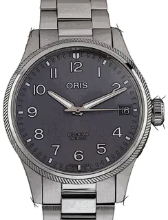 Oris Big Crown 01 751 7761 4063-07 8 20 08P Stainless steel Grau