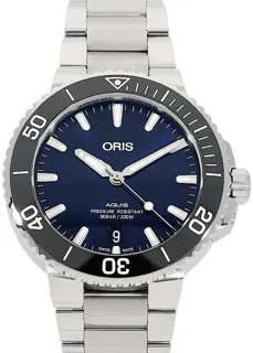 Oris Aquis 01 733 7732 4135-07 8 21 05PEB Stainless steel Blue