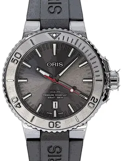 Oris Aquis Date 01 733 7730 4153-07 4 24 63EB Stainless steel Gray