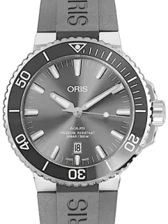 Oris Aquis 01 733 7730 7153-07 4 24 64TEB Titanium Gray