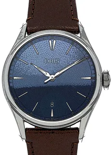 Oris Artelier 01 733 7721 4055-07 5 21 31FC Stainless steel Blue