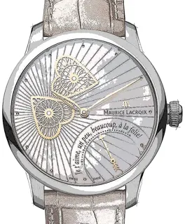 Maurice Lacroix Masterpiece MP6068-SS001-160-1 Stainless steel Silber