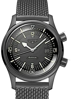 Longines Heritage L37742509 42mm PVD Black