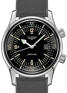 Longines Legend Diver L3.774.4.50.9 Stainless steel Schwarz